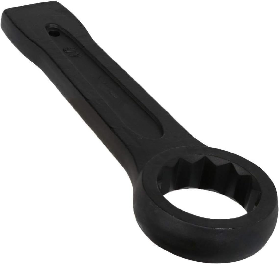 Slogging Ring Wrench Box End Striking Wrenches Metric Slogging Flat Single Ring Spanners 24mm