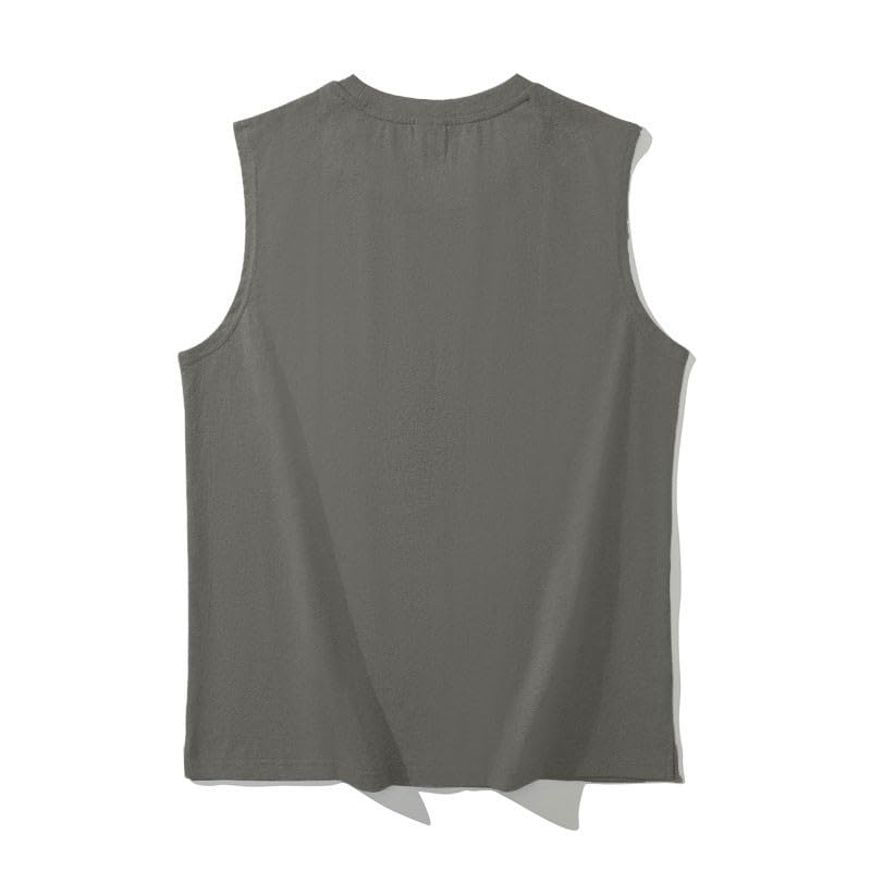 Camisetas sin manga hombre verano con tejido transpirable y secado rapido para running 2