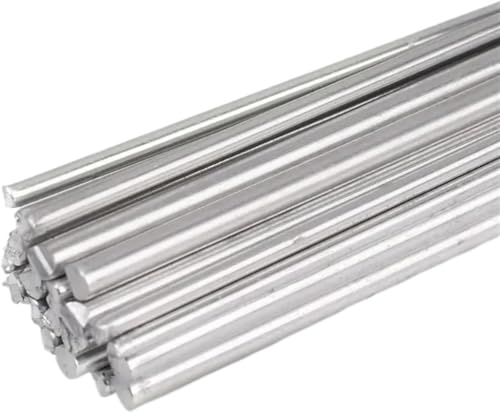 Welding Rod,Aluminum Welding Rods Low Temperature Aluminum Welding Rods Electrode,Soldering Flux Cored Wire Suitable for White Metals Solution Welding Flux Cored (Color : 50PCS, Size : 500mmx1.6mm)