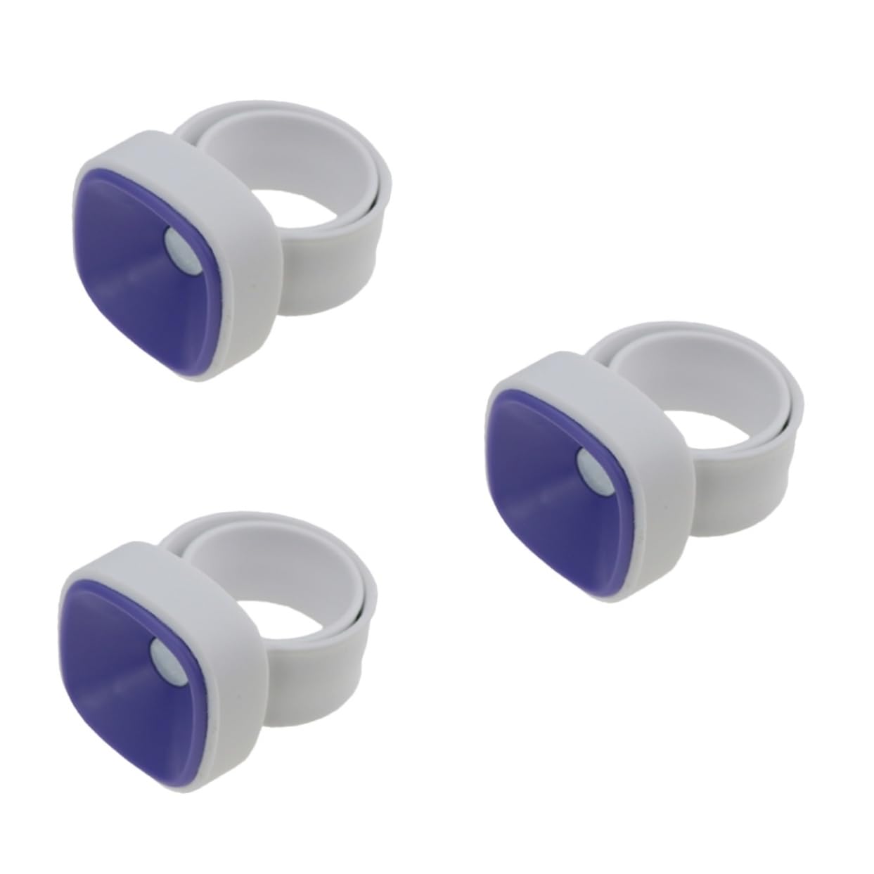Operitacx 3 Piezas Soporte De Silicona Caja De Agujas Magnéticas Tazón De Alfiler De Imán Alfiler De Muñeca Organizador De Alfileres De Costura Reloj Pulsera Brillo De Labios