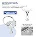 61-509 Emergency Release Key for Schlage B571 & Falcon D271 Indicator Deadbolts, Stainless Steel Lock Override Tool for Offices, Hospitals, Schools & Facility Managers - 2pcs