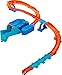 Hot Wheels Toy Car Track Set, Deluxe Building Box with Motorized Booster, 1:64 Scale Vehicle, Speed Snap Track, Boosted Jump Speedway