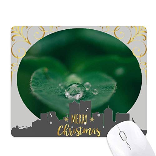 Tapis de souris en caoutchouc Nature et Rosée de Noël pour bureau