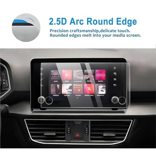 Protection d'écran Seat Tarraco anti-rayures pour console multimédia 8 pouces - 4