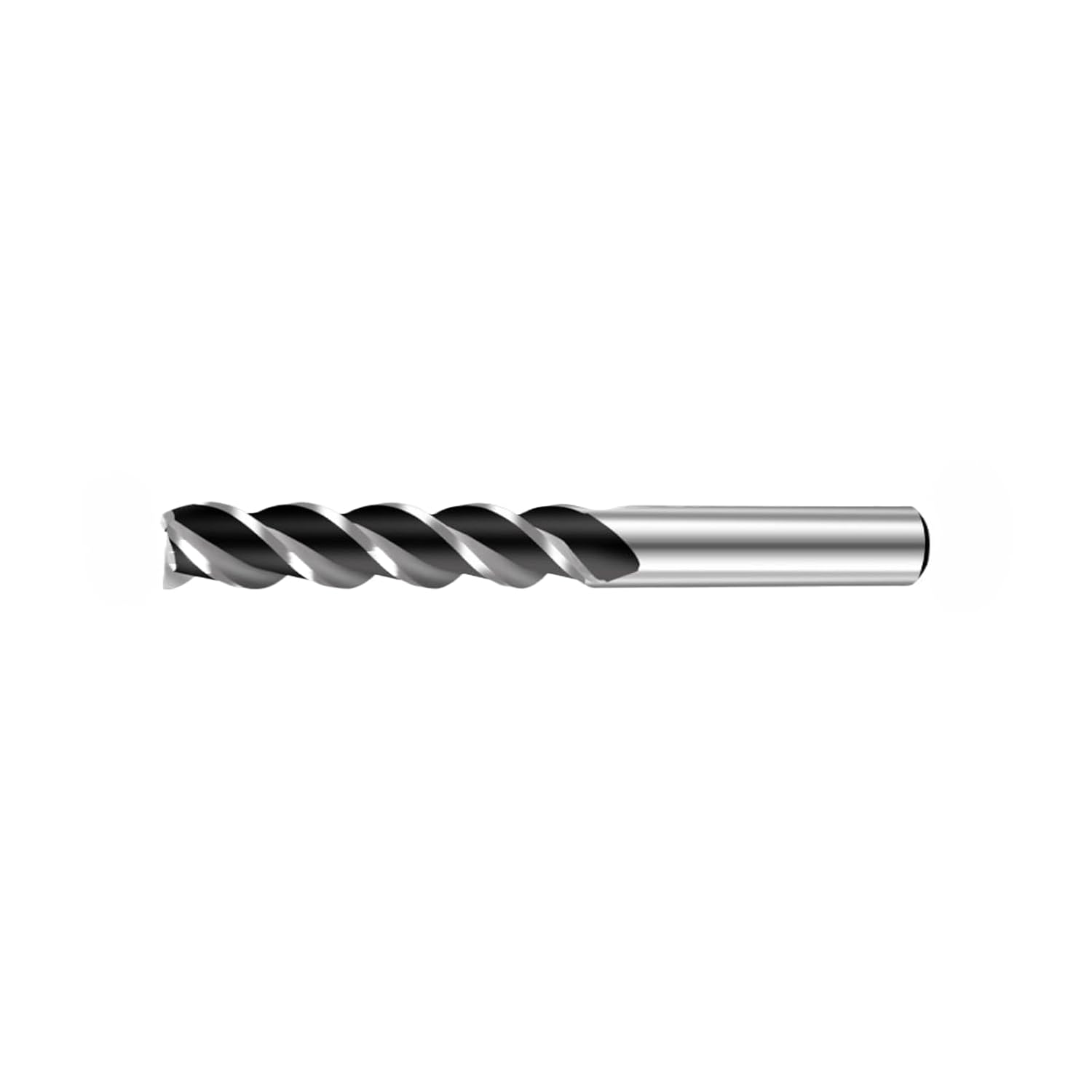 Extended Straight Shank end Mill 3/2 Blade Stainless Steel(12mm*120 * 180)