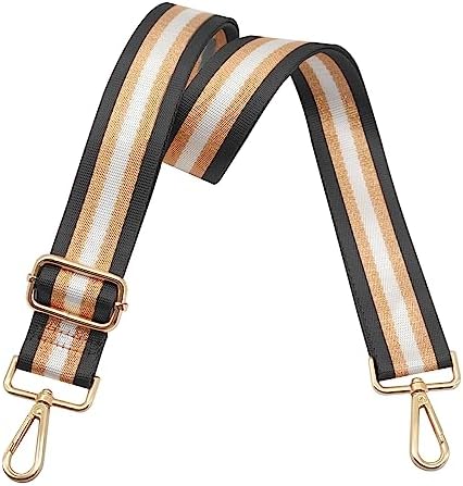 BILIONE Bag Straps Replacement Crossbody Wide Shoulder Strap Bag Straps Adjustable Canvas Straps Handbag Strap Replacement Belts