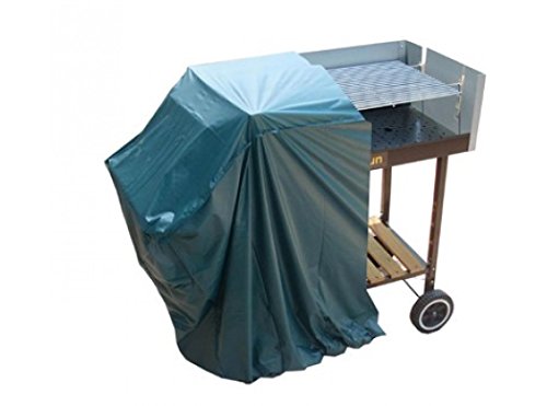 Funda Proteccion 112X48,5X91Cm Barbacoa Pvc Negro Carro Metalico Mt Nt70720 - Natuur En Oferta Funda Cubre Barbacoa 112X48,5X90,5