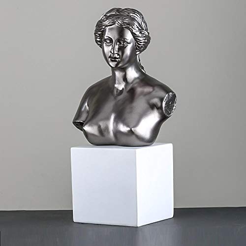 Ornement resin buste pour meuble vide avec cette statue decoration de 38cm