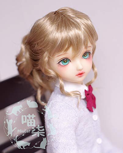 Amazon | ドールウィッグ 髪 巻き毛 1/8 1/61/41/3 カラーミックス