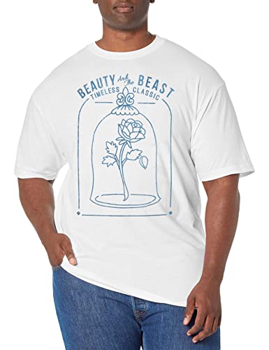 T-shirt Disney Old Tales homme anti-déformation en coton respirant doux