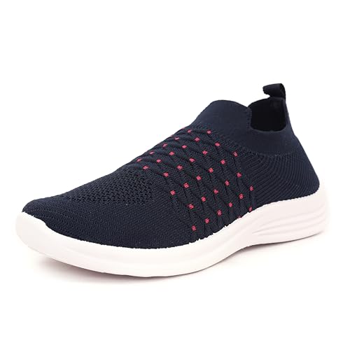 Image of Women Running Shoes | Lightweight Sports Shoes | Comfortable Walking & Gym Shoes | Non Slip Sole Casual Shoes for Women | Size. 5-8