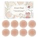 Woman Silicone Pasties, Adhesive Bra Reusable 4 Pairs Invisible Silicone Nipple Cover