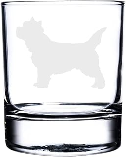 Cairn Terrier Engraved Whisky Glass, Dog Gift for Women, Gift for Men