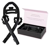 Heatless Silk Hair Rollers for Bouncy Overnight Curls | Curling Rod Headband Wrap Set for Heatless Curls (Black)