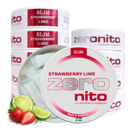 ZERONITO Nikotinfreie Pouches (20 Pouches pro Dose) Snus Alternative ohne Nikotin & Koffein Tabakfreier Snus Ersatz zur Entwöhnung 16g