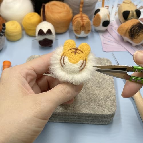 Truslin Needle Felting Kit, 12 Pcs Felting Kit Animal for Adult Beginners by Truslin - Used condition - Image 5