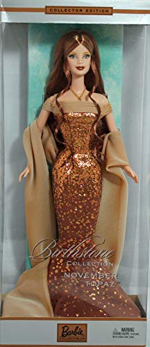 Barbie Birthstone November Topaz Muñeca miniatura 1