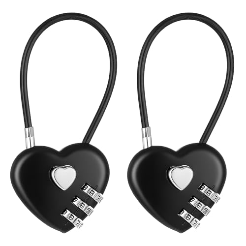 Xthrotsenk heart shaped mini locks