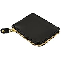 (とちぎレザー) 栃木レザー コインケース ヌメ革 革 日本製 7color Free ブラック