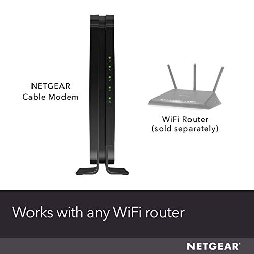 Image of NETGEAR Cable Modem DOCSIS 3.0 (CM500) Compatible with Major Cable Providers Including Xfinity, Cox, for Plans Up to 400 Mbps