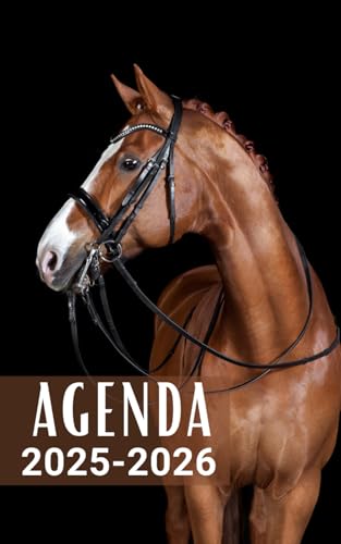 Agenda Scolaire Cheval | 2025-2026: Organisateur Journalier Primaire / Collège