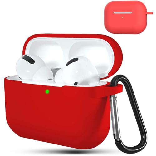 BOOLINN For airpods pro 3 �P�[�X �S�ʕی�J�o�[ �t��V���R�� �����Ռ��z���J�o�[ ����~�� �y�� ���� �h�o �L�Y�h�~ �[�d�Ή� �����h�~ ���s �J���r�i�t�� airpods pro3 �Ή� �ی�P�[�X(���b�h)