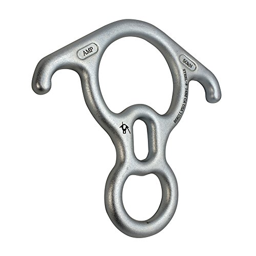 50 kN Rescue Figure 8 Descender Stainless Steel Belay