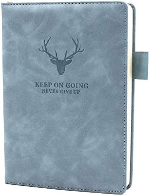 A5 Notebook Journal - Hardcover Executive Notebooks with Premium Thick Paper, College Lined Journal, 8.3"×5.8",360 Page, Perfect for Office Home School Business Writing & Note Taking (Light Blue)