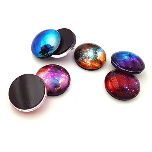 12 Constellation Series Fridge Magnets Beautiful Glass Creative Pushpins For Whiteboard Office Calendar Decorative Popular Home Wall Décor Set (Starry Sky) #TOP5