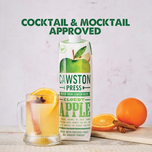 Cawston Press Cloudy Apple Pressed Juice, 1 l, Pack of 6