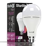 Sturlite Klik (3 in 1) 15W LED Inverter Bulb| Bright Rechargeable Emergency Bulb| 14Hr Battery Backup| 8-10Hrs Charging Time| Over-Charge Protection| B22 Base Energy Efficient Lighting – (Pack of 1)