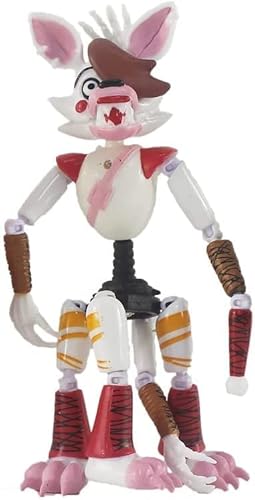 Themaz 8Pcs/Set 6In, Inspired By Game Fnaf Security Breach Bonnie Foxy Freddy Fazbear Bear, Five Nights At Freddys Action Figures Pvc Dolls Light Figures Fnaf Toys With Movable Joints For Children #TOP5
