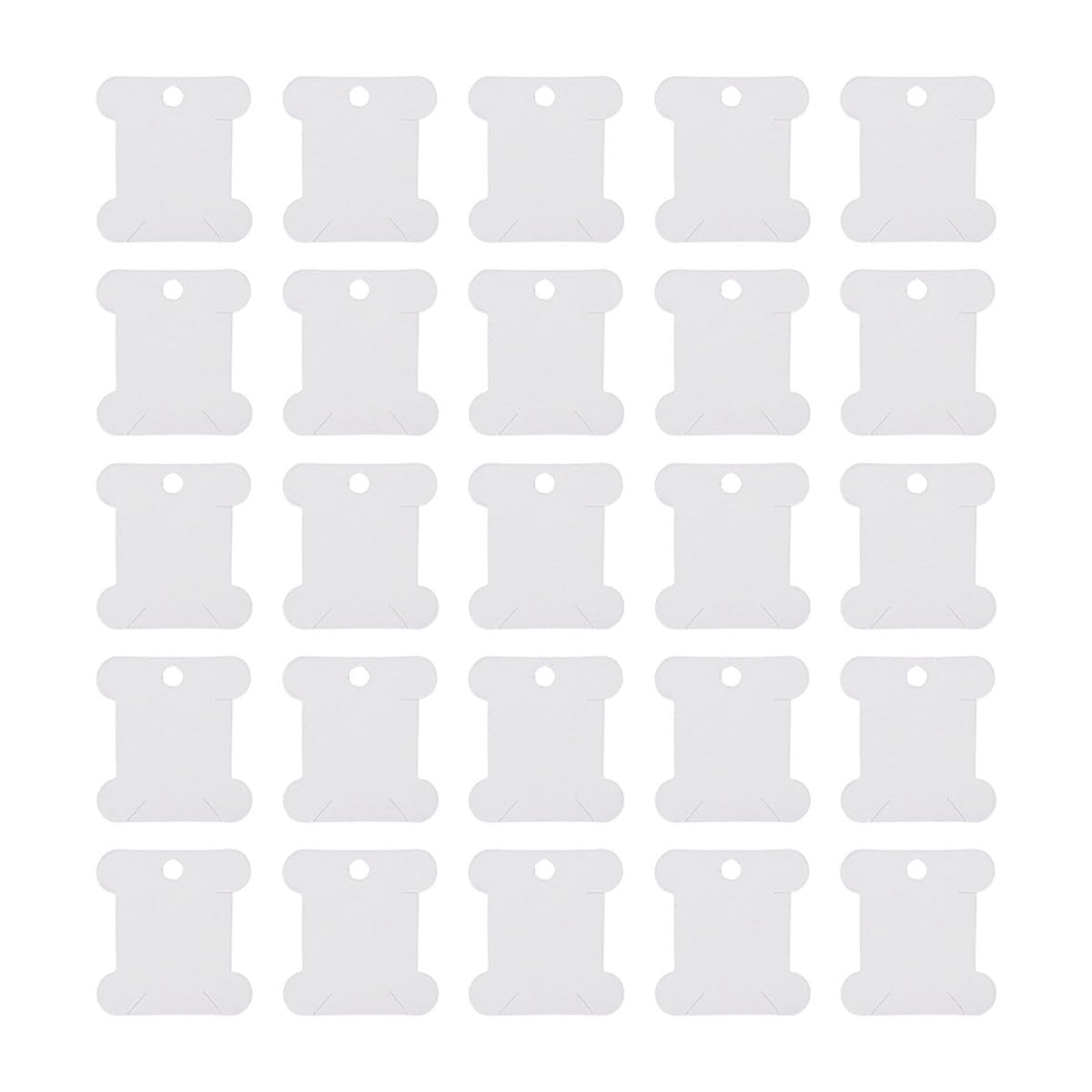 Tarjetas de hilo de papel Uonlytech organizador simple y generoso para mantener hilos sin enredos