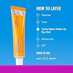 Good Molecules Yerba Mate Wake Up Eye Gel - Hydrating Under Eye Gel Cream with Hyaluronic Acid and Caffeine - Target Dark Circles and Puffiness - Skin Care for Face - Image 5