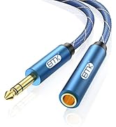 Amazon | 6.35mm 延長ケーブル EMK 標準プラグ(1/4 inch) 6.35mm オス