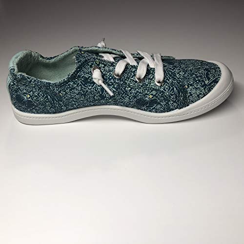 Roxy Girls Rg Bayshore III D Teal Shoes Size 124