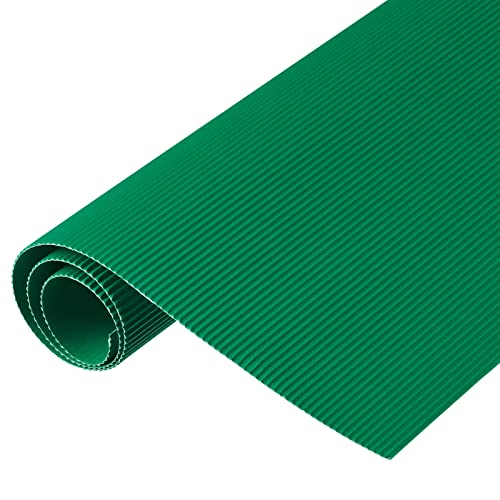 Papier ondulé vert rigide anti-affaissement MECCANIXITY grand carton 68x50cm 5 pièces