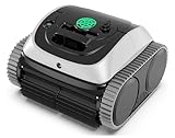 WYBOT C1 Cordless Robotic Pool Cleaners, Powerful Suction, Wall Climb, Intelligent Route Planning, Up to 1,614 Sq.ft In-Ground Pools