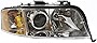 KarParts360 Compatible With Audi A6 Quattro Headlight Assembly 2003 2004 Passenger Side | Halogen Type | AU2503115 | 4B0941004BL