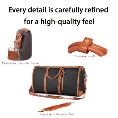 Velouette Mochila De Viaje Carry on, Wrinkle-Free Large Capacity Weekender Tote, Waterproof Durable Travel Duffel for Men & Women (Pink)4