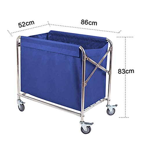 Carretilla plegable para hotel en acero inox y oxcloth miniatura 4