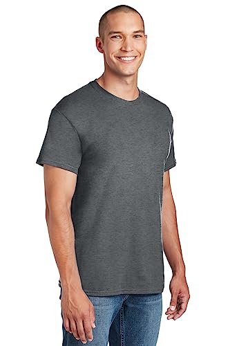 Image of Gildan Adult DryBlend Workwear T-Shirts with Pocket, 2-Pack