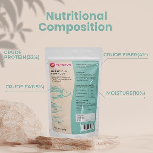 Petcrux-Mini-Pellet-Fish-Food-for-Complete-Nutrition-500g