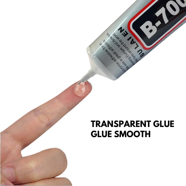 Image of Jinita B7000 50ml Glue with 2 Sticking Pens Combo | B7000 Resin Adhesive for Jewelry Making, DIY Crafts, Kundan & Embroidery Work