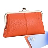 Accessoire élégant: combinant de manière transparente le style et la praticité, ce sac à main de monnaie de serrure de baiser en couleurs classiques complète toute -robe, ajoutant une touche de sophistication aux tenues formelles et décontractées