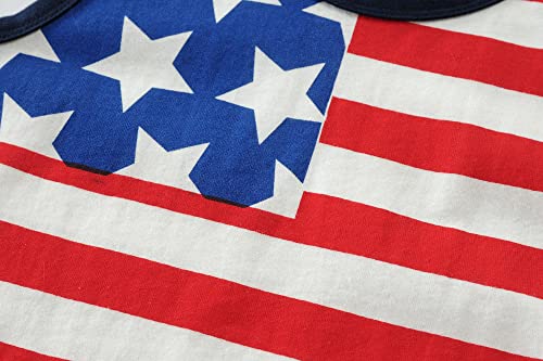 Toddler Boys' Tank Tops American Flag T-Shirt Kids 4th of July Shirts Cotton Patriotic Sleeveless Top Tees 1-7T3