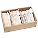 300 Pcs Compostable Wooden Cutlery Set – 100 Forks, 100 Spoons, 100 Knives – Bulk Disposable Cutlery Utensils in Paper Box Tray – Eco-Friendly for Restaurants, Schools, Offices, Parties, Catering