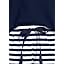 Deep Sea Navy Even Stripe