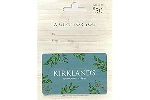 Kirkland's Gift Card: Thoughtful Gestures Made Easy