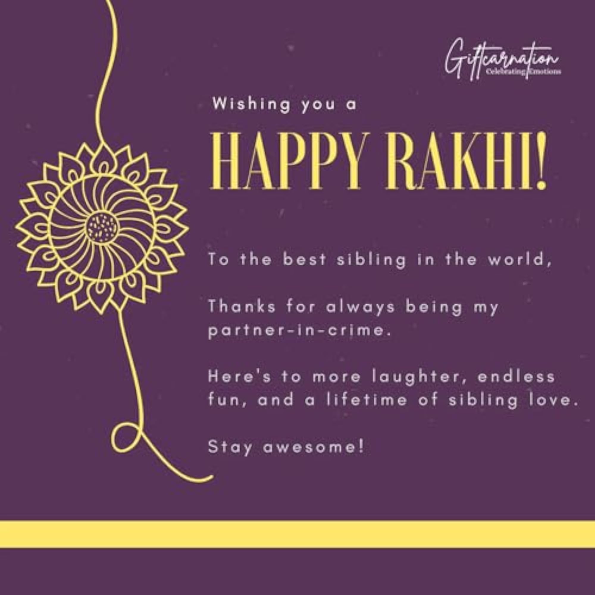 Stylish Rakhi Gift Hamper for Brother
